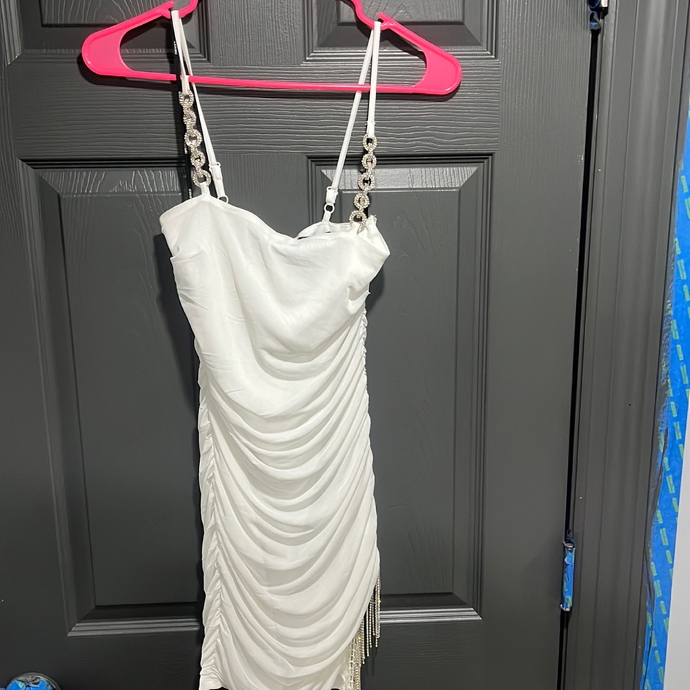 Size small, white dress